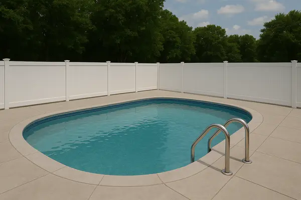 a fenced-in swimming pool from Dallas Fence Company in Dallas, TX - fencing contractors a fenced-in swimming pool from Dallas Fence Company in Dallas, TX - fencing contractors